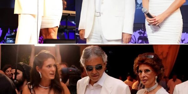 Andrea Bocelli and his wife Veronica deliver a breathtaking, romantic Italian duet of ‘Silent Night,’ enchanting the audience with their angelic voices and undeniable on-stage chemistry. Their heartfelt performance transforms the classic Christmas carol into a magical, unforgettable moment that fills every heart with love and festive wonder.