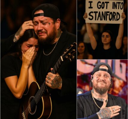 “You Reminded Me to Keep Mine” — Jelly Roll’s Tearful Duet With Stanford-Bound Fan Stuns Dallas Stadium
