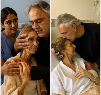 Legendary opera singer Andrea Bocelli took precious time to visit Celine Dion in the hospital, bringing profound comfort and hope. Their heartfelt meeting became a symbol of friendship and healing power. Yet one unexpected gesture during the visit left all witnesses choked up, sparking a wave of emotion that quickly spread across social media..
