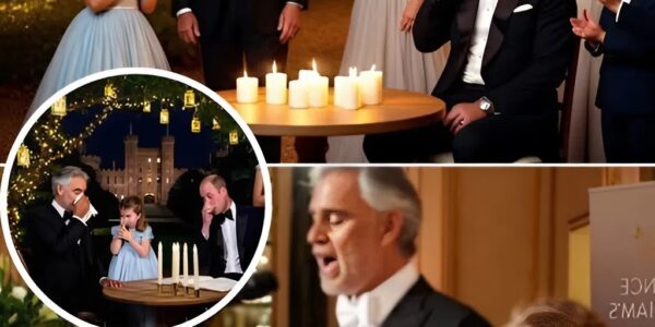 10-Year-Old Princess Charlotte’s Whisper Stuns the Royals — Her Heartfelt Words “For You, Daddy” and a Breathtaking Duet with Andrea Bocelli Bring Prince William to Tears in an Unforgettable 43rd Birthday Celebration at Windsor’s Candlelit Garden, Turning a Family Gathering into a Historic Night of Love, Music, and Lasting Memory.