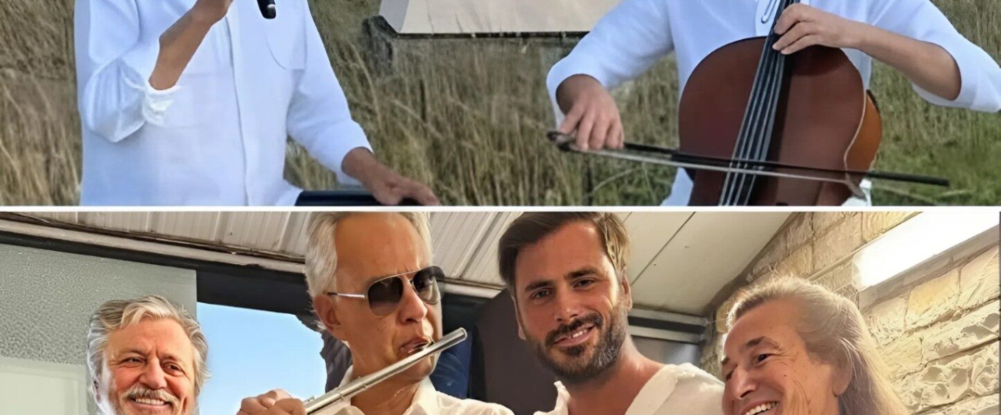 Andrea Bocelli opens with a simple yet stunning delivery, his voice flowing effortlessly over the melody, while HAUSER complements him with the warm, expressive tones of his cello. The performance may appear understated at first, but every note carries profound beauty and emotion...VIDEO