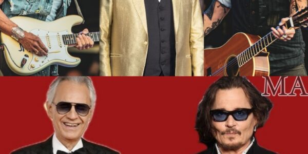 🎤 "Johnny Depp Sings with Andrea Bocelli?! Yes, That Actually Happened—and It Was MAGICAL!"