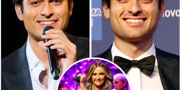 The Viña del Mar stage exploded as Andrea Bocelli and his son Matteo Bocelli sang a duet of ‘Fall On Me’. The blend of the legendary tenor and the young singer’s soulful voice brought the audience to their feet and gave them a standing ovation.