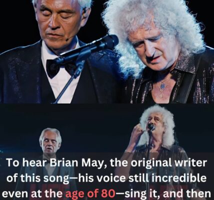 Brian May and Andrea Bocelli’s Breathtaking “Who Wants To Live Forever” Tribute to Freddie Mercury