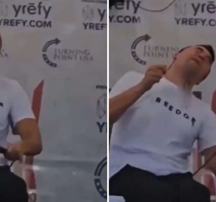 New Slow Motion Video Appears To Show Bullet Ricocheting Off Charlie Kirk's Bulletproof Vest & Into His Neck