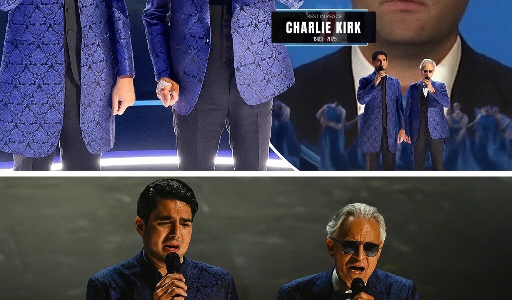 Andrea Bocelli And Son Matteo Stun Milan With Emotional Tribute To Charlie Kirk — A Father-Son Duet Of Pure Heartbreak, Haunting Imagery, And Soul-Stirring Harmony That Left Thousands In Tears And Millions Online Speechless