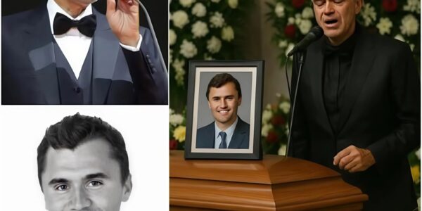 “Wait… Andrea Bocelli sang that at Charlie Kirk’s funeral?No mic. No spotlight. Just Bocelli, in a simple black suit, standing by Charlie Kirk’s casket — and a trembling voice rising with ‘Ave Maria.’