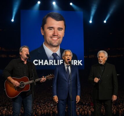 Blake Shelton, Andrea Bocelli, and Tom Jones Honor Charlie Kirk Before 90,000 Hearts...