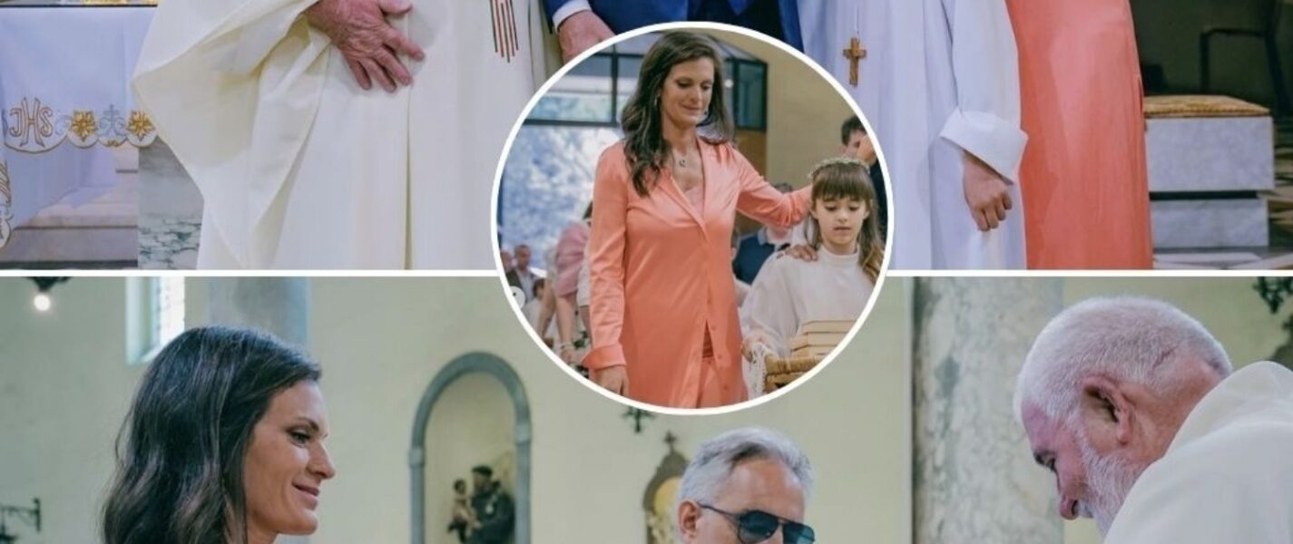 “A Father’s Song, a Mother’s Prayer: Andrea and Veronica Bocelli’s Letter to Virginia on Her First Communion Melts Hearts Worldwide”