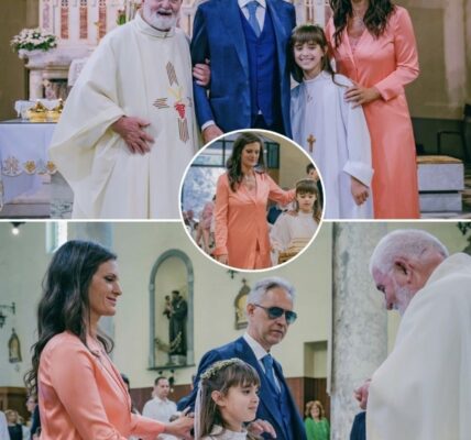 “A Father’s Song, a Mother’s Prayer: Andrea and Veronica Bocelli’s Letter to Virginia on Her First Communion Melts Hearts Worldwide”