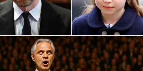 Prince William Is Moved to Tears by Princess Charlotte and Andrea Bocelli’s Duet, “This Is for You, Daddy.” When 10-Year-Old Princess Charlotte Entered Windsor Castle’s Illuminated Garden on Prince William’s 43rd Birthday, What Started Out as a Straightforward Birthday Celebration Became an Iconic Royal Moment. Dressed in a Pale Blue Gown, She Whispered Four Words — “For You, Daddy” — Before Joining Andrea Bocelli in a Breathtaking Duet of “The Prayer.”