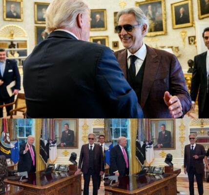 Legendary Singer Belts Out A Song For President Trump In Oval Office