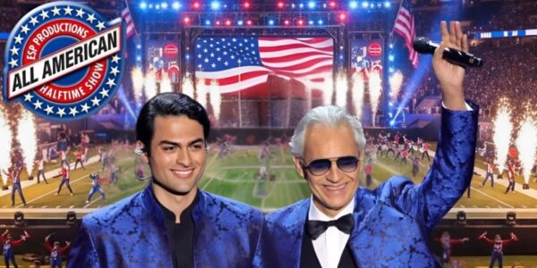 THE LOVE THAT STILL LIGHTS THE STAGE: Andrea and Matteo Bocelli to Headline “All-American Halftime Show” — A Heartfelt Tribute to Faith, Family, and Freedom